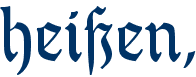 hei�en,